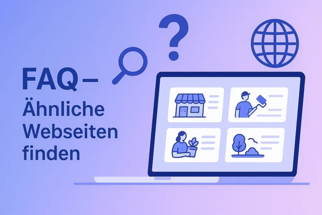 FAQ – Ähnliche Webseiten finden
