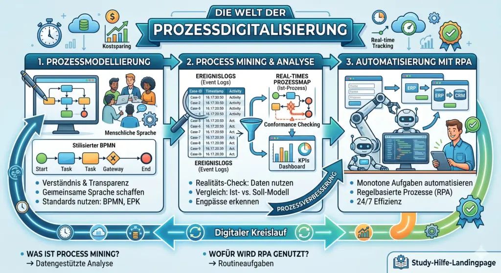 Prozessdigitalisierung Einfach und verständlich erklärt